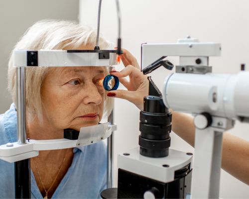 Diabetic eye exam